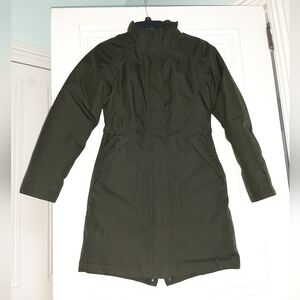 North Face Army Green Dryvent Down Parka